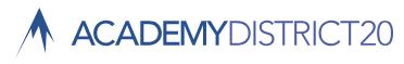 Academy District 20 logo